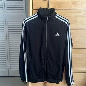Black Adidas Track Jacket (Women’s, size medium)